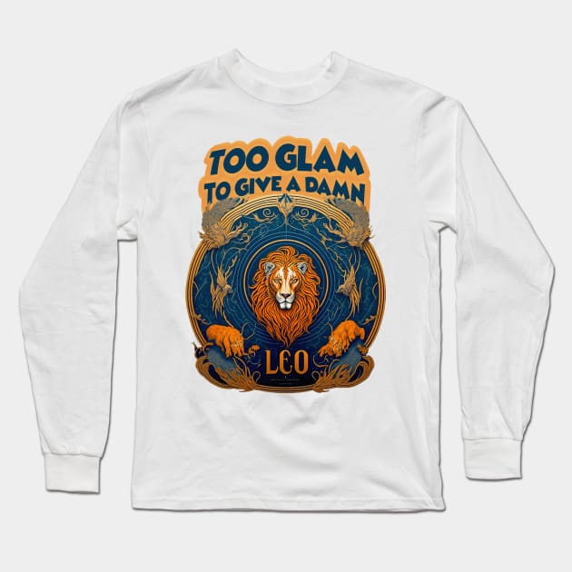 Design for Leo with Funny Quotation_3 Long Sleeve T-Shirt by thematics